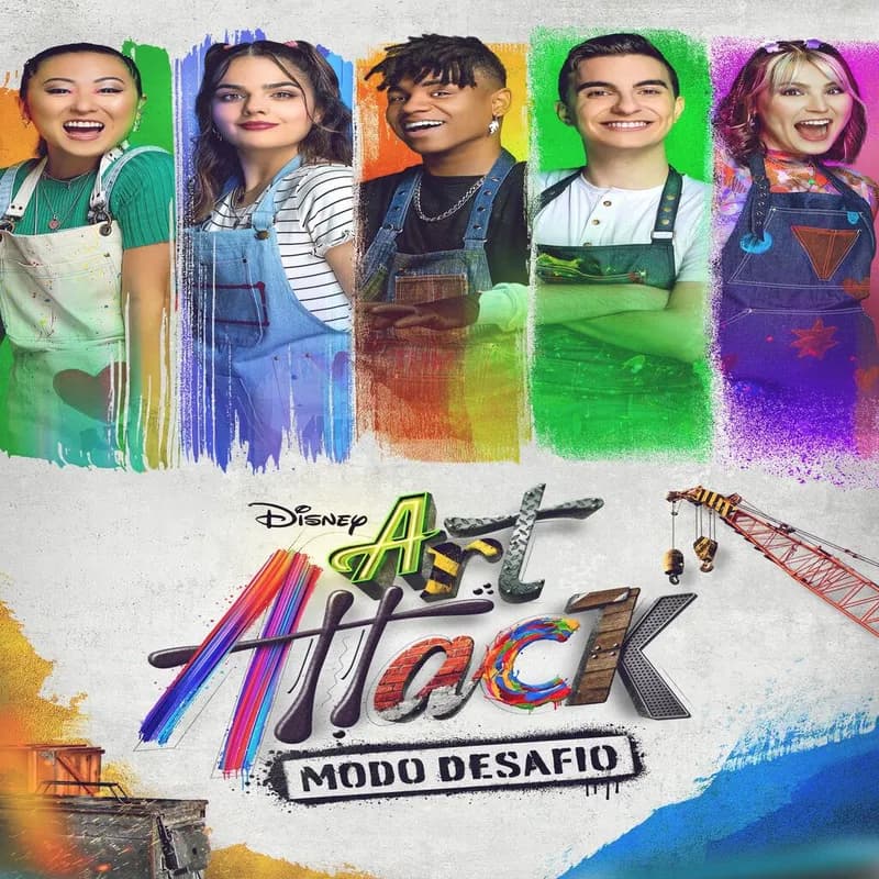Póster de Art Attack Modo Desafío Brasil